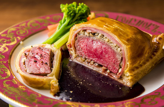 【土・日・祝限定】メイン料理変!更通常価格¥1880の牛サーロインのパイ包みへ変更→¥880