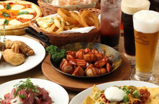 今なら8%OFF♪《樽生ビール10種含む40種類以上のドリンク飲み放題付》ビアホール満喫コース