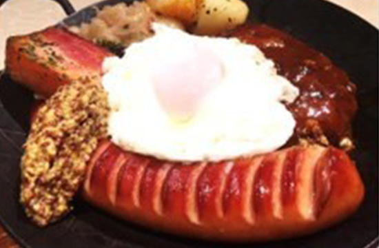 特製贅沢ランチ「ミックスグリルランチ」