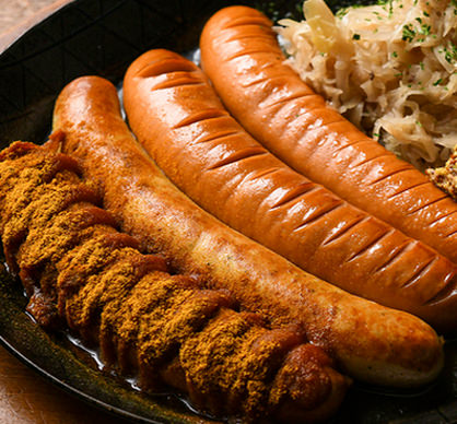 シェフこだわりのドイツ郷土料理とグリルソーセージ
