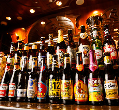250種類を超えるビールの品揃え！世界のビール博物館
