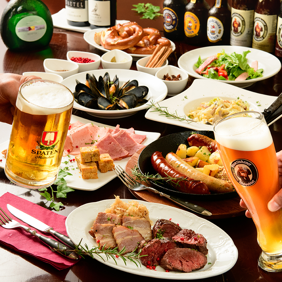 新年会プラン!樽生ビール飲み放題付コースご予約受付中