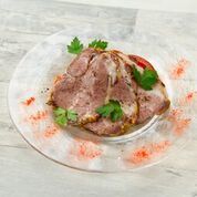 イベリコ豚のローストポークとトマトのキャラメリゼ