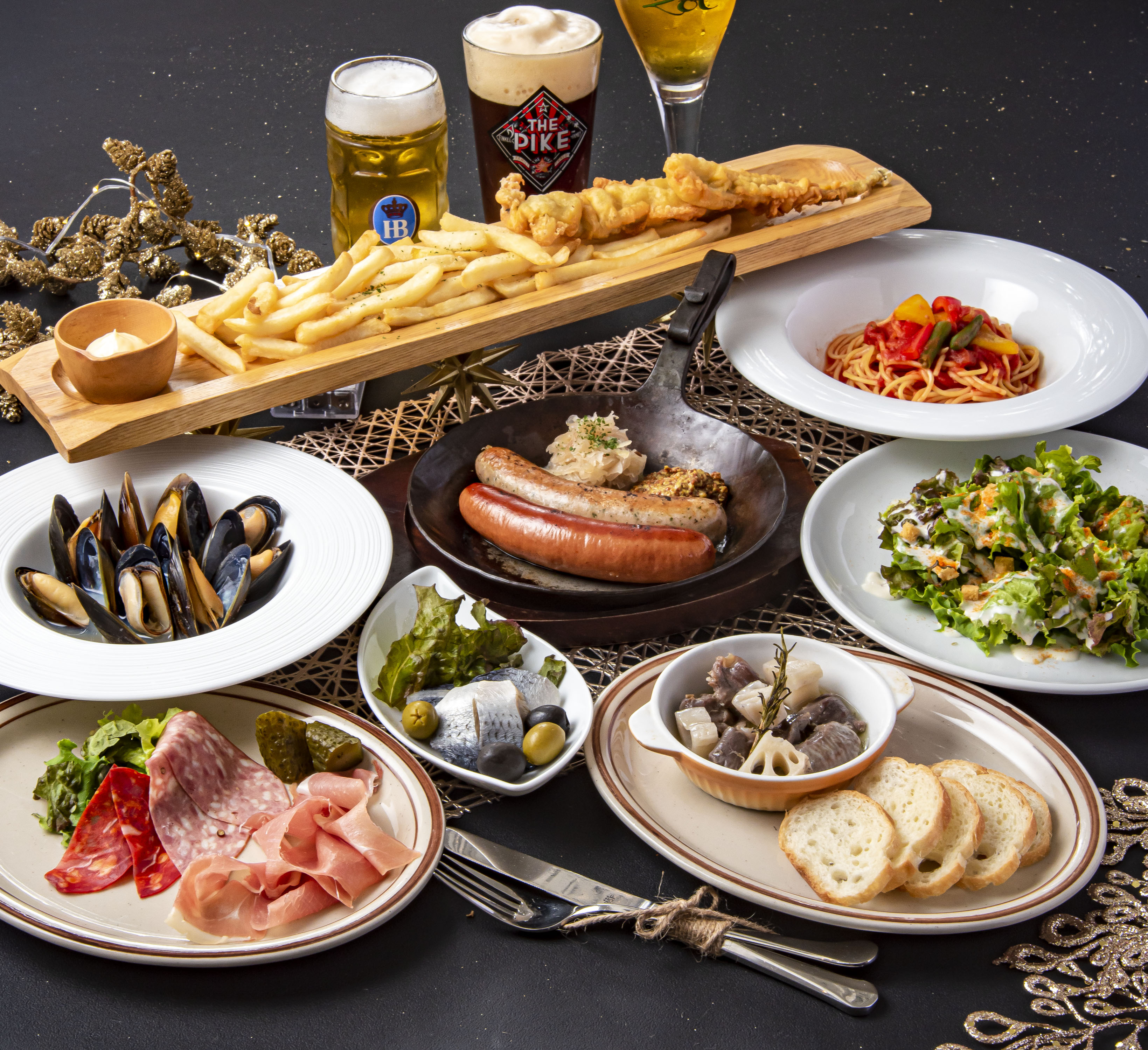 早得！『忘新年会デラックスコース』世界の樽生ビール10種2時間飲み放題♪6980円⇒5980円！！！