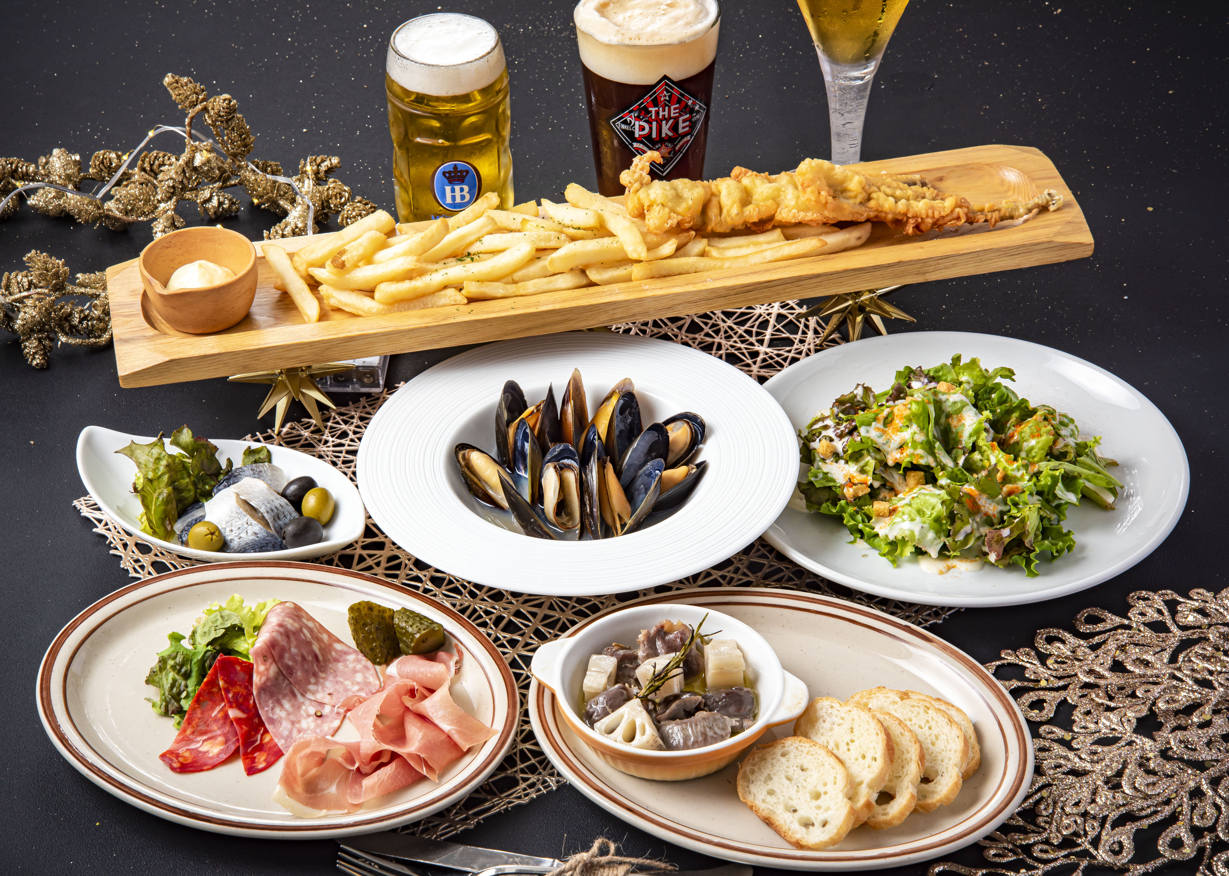早得！『忘新年会ライトコース』世界の樽生ビール10種2時間飲み放題♪6480円⇒5480円！！！