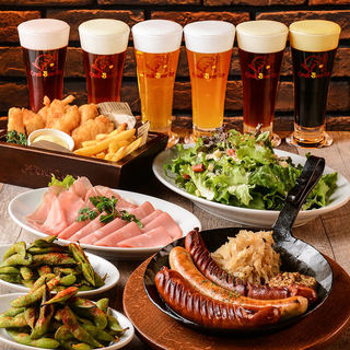 5/12～スタート!!【CBT贅沢コース】★お料理10品★「樽生クラフトビール飲み放題5種含む約50種類の飲み放題が堪能できます!!★当日のご利用も可能ですのでお気軽にご予約ください!!