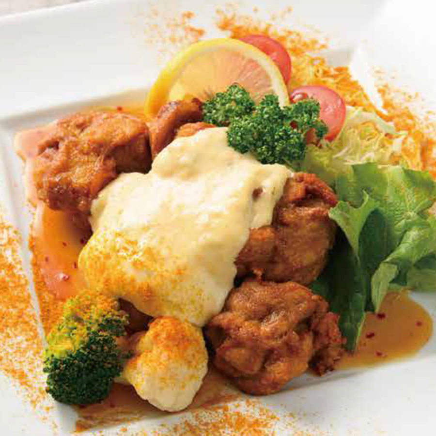 チキン南蛮 カレー風味