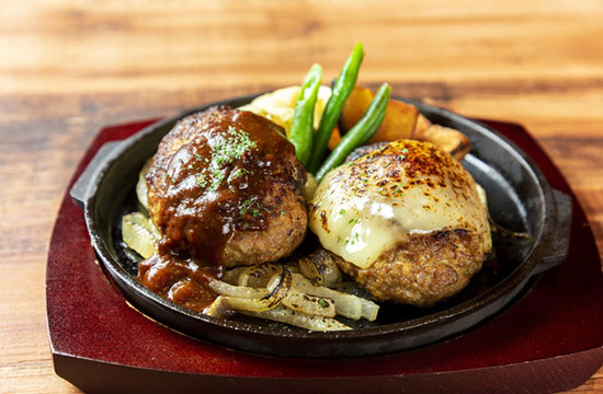 ダブルハンバーグステーキ(150g×2個)