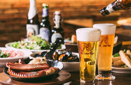 自社直輸入樽生ビール10種3時間飲み放題お手軽コース4980円(チャージ無料!!)<2名様~><歓送迎会におすすめ>