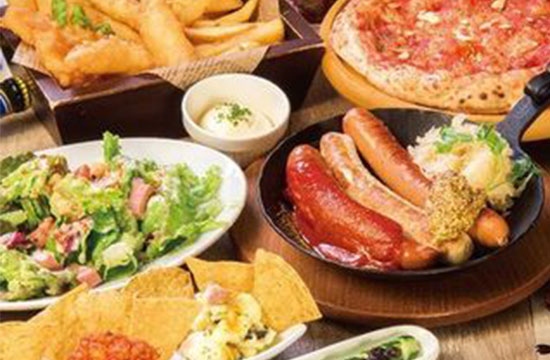 自社直輸入樽生ビール10種3時間飲み放題満喫コース5500円(チャージ無料!!)<2名様~><歓送迎会におすすめ>