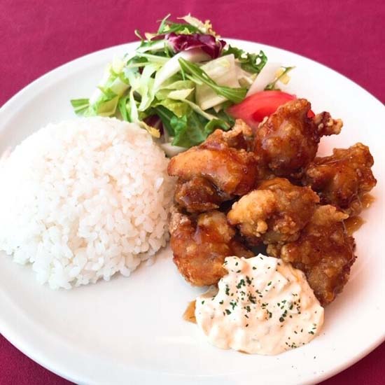 【平日ランチ】南蛮ソースかけチキンフリット~自家製タルタルソース付き