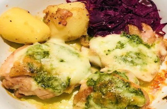 シェフ特製の週替わりランチ