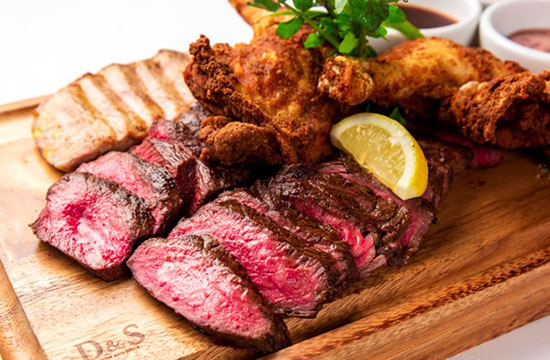 肉の盛り合わせ