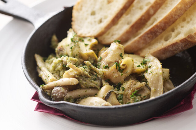 つぶ貝のブルゴーニュ風