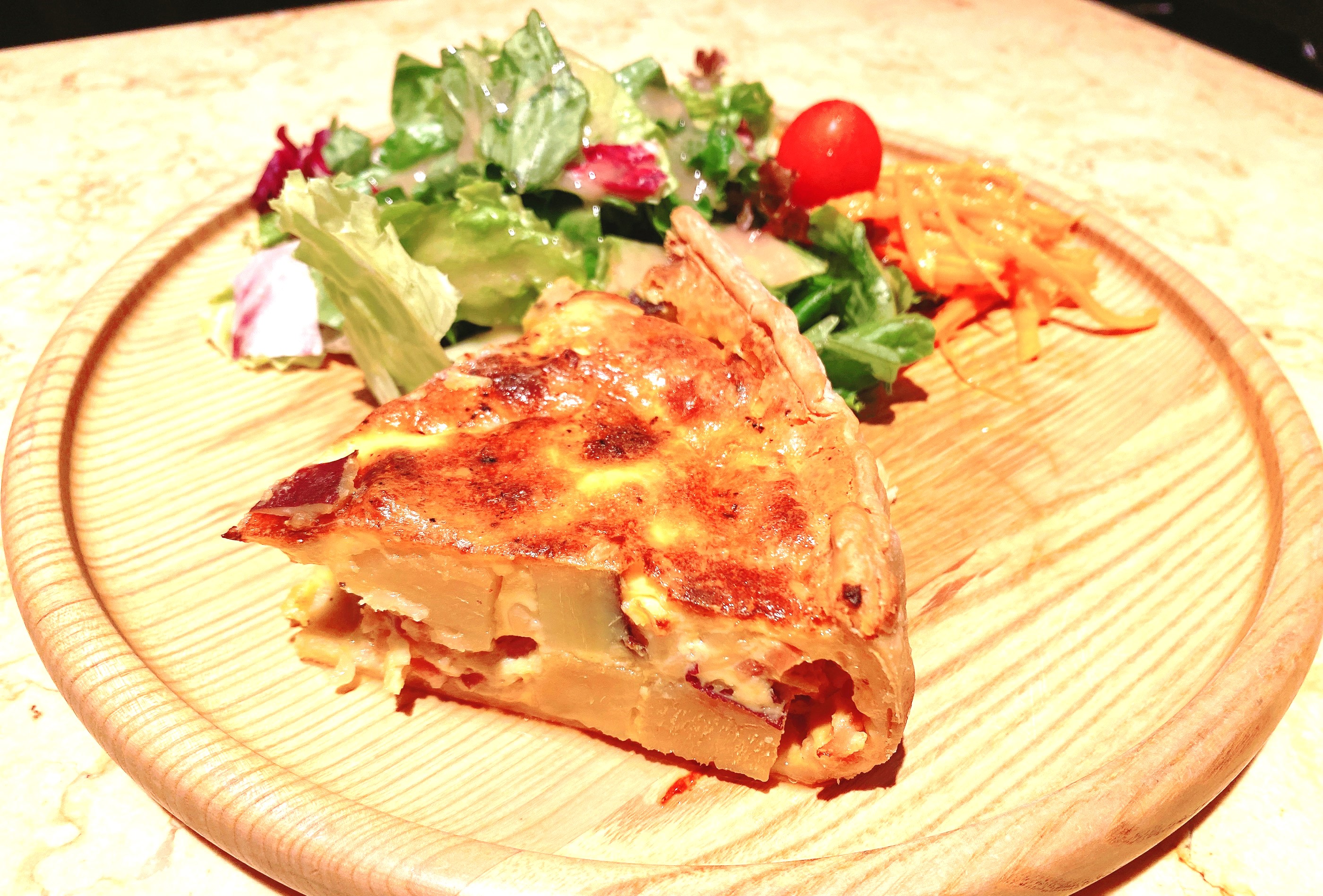 本日のキッシュランチ＋カフェフリー