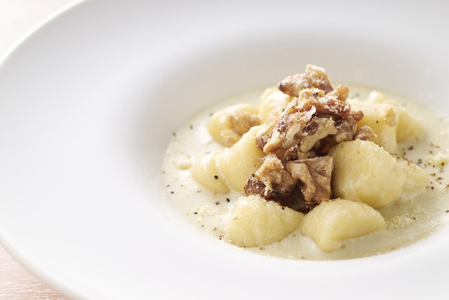 ゴルゴンゾーラとクルミのニョッキ