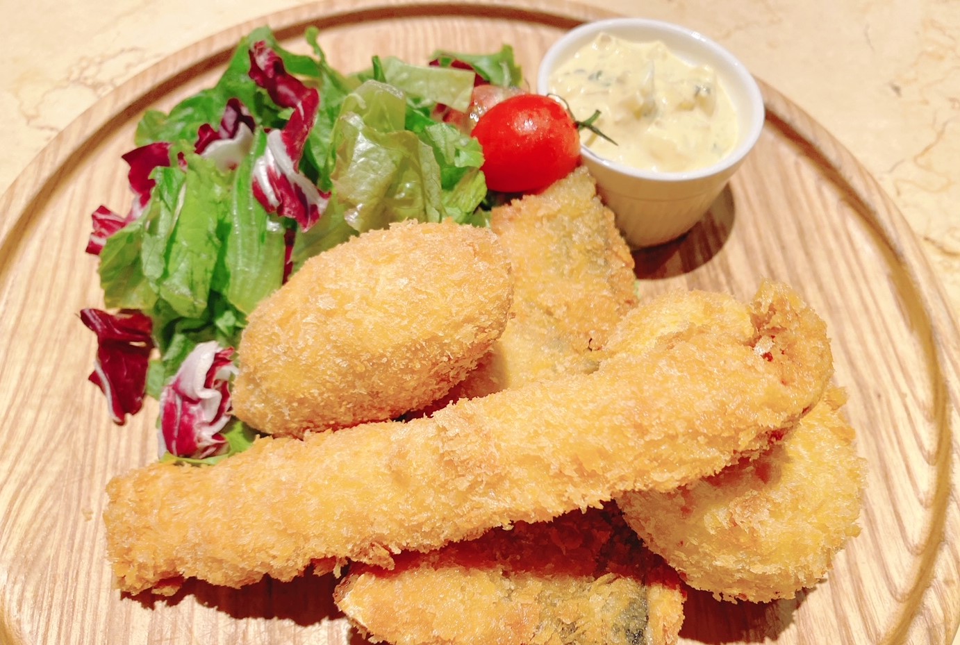 本日のフライランチ＋カフェフリー
