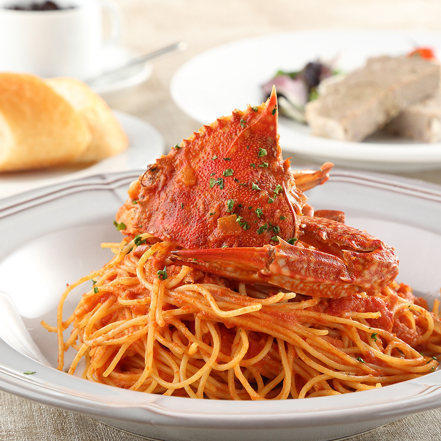 <ランチAコース>前菜とパスタが選べるプリフィックス 1480円(税抜)