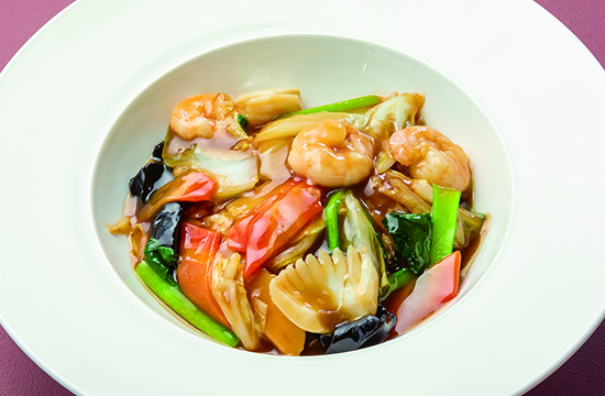 香港タクシー飯(五目あんかけご飯)