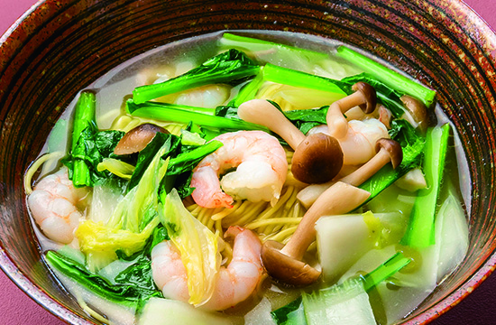 海老湯麺