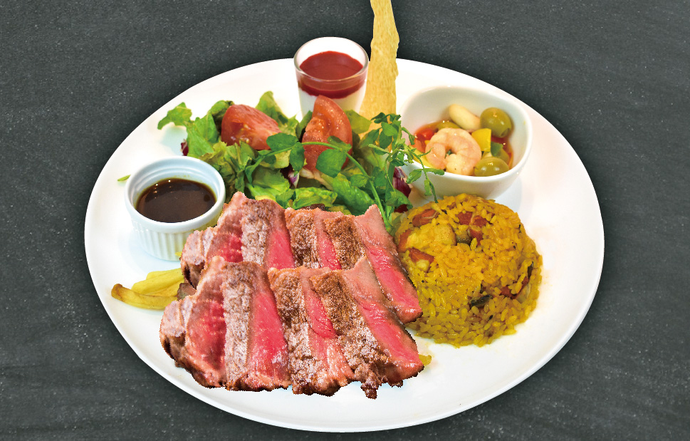 【ランチ限定】ハラミステーキプレート