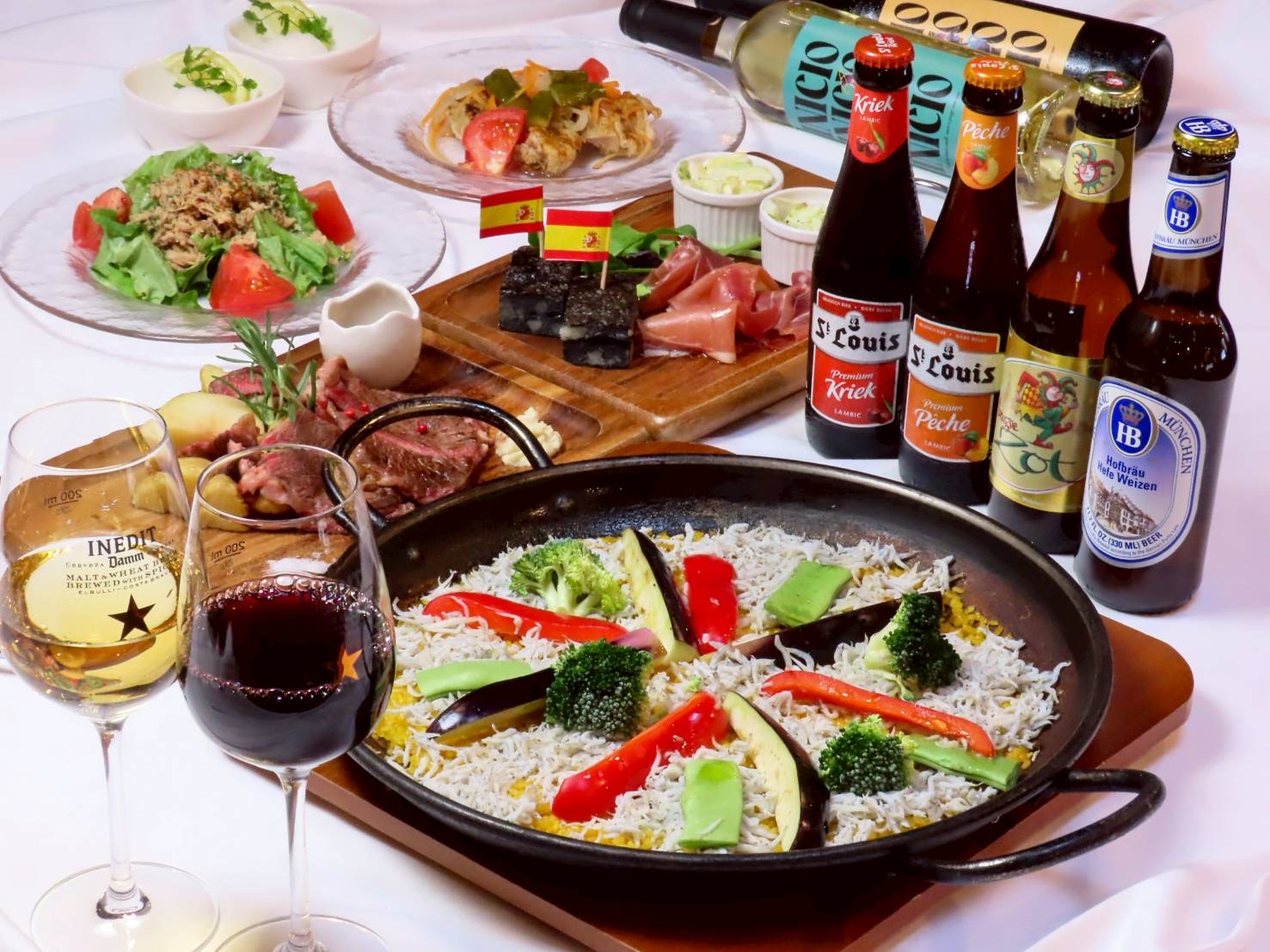 ♪シーフード薫る夏のスペインコース♪東京ドームシティミゲルファニラクーア店が送る限定プラン（食事のみ）