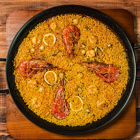 魚介のパエリア｜Seafood paella