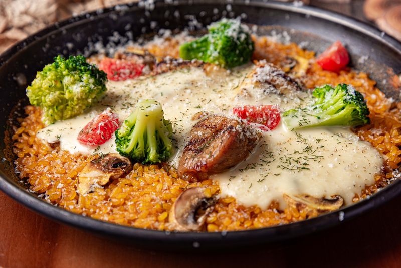 チキンフォンデュパエリア