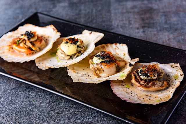 ホタテのプランチャ｜ Scallops Plancha