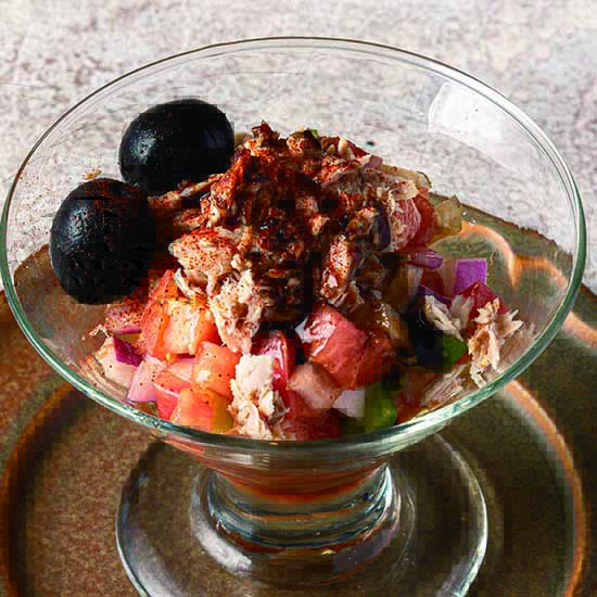 スペイン風トマトサラダ  ピリニャカ｜Spanish-style Tomato Salad Piriñaca