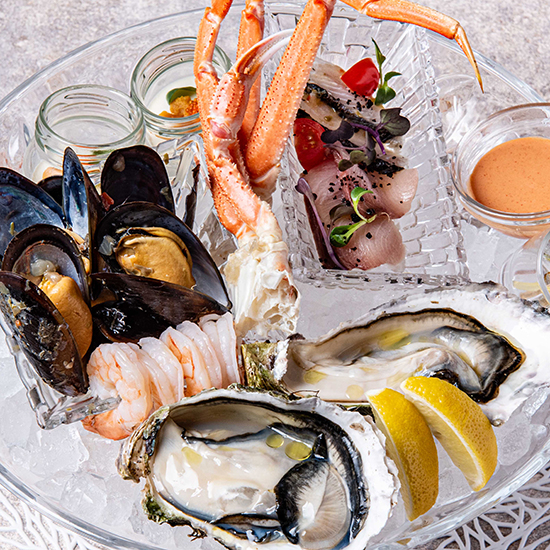 シーフードプラッター｜Chilled Seafood Platter