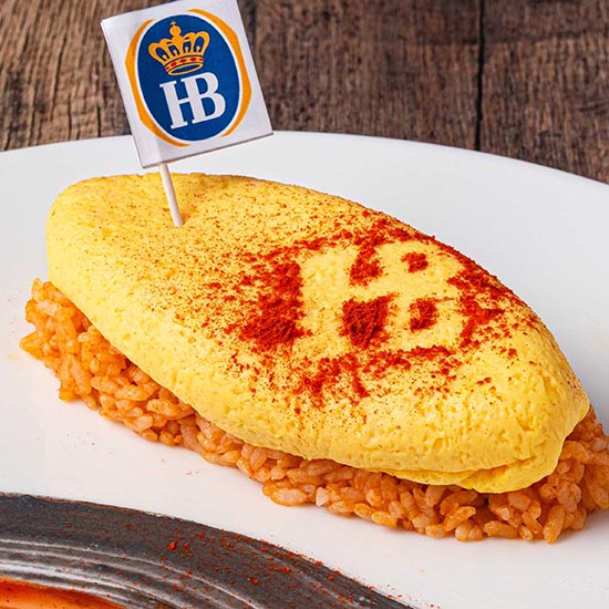 HBたんぽぽオムライス