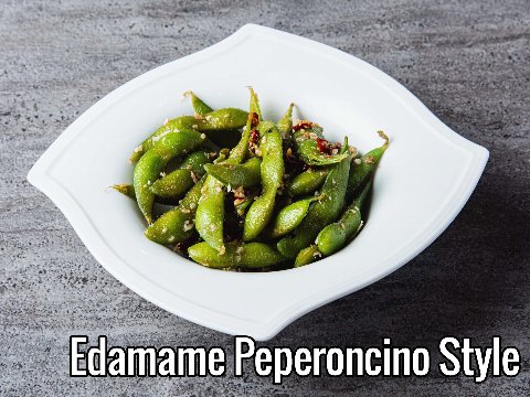 エダマメーノ　枝豆のペペロンチーノ風　　
